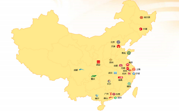 全國(guó)地鐵電視城市分布 全國(guó)地鐵電視城市分布