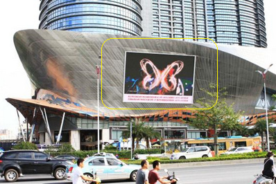 南寧市民族大道會(huì)展航洋城LED屏廣告 南寧市民族大道會(huì)展航洋城LED屏廣告