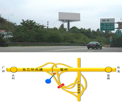 東二環(huán)高速南行大牌廣告K42+850 東二環(huán)高速南行大牌廣告K42+850