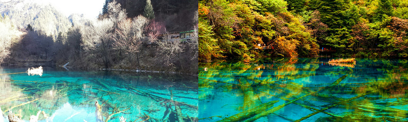 四川九寨溝景區(qū)