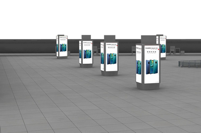 三層國內(nèi)值機(jī)大廳扶梯入口四面包柱燈箱廣告 三層國內(nèi)值機(jī)大廳扶梯入口四面包柱燈箱廣告