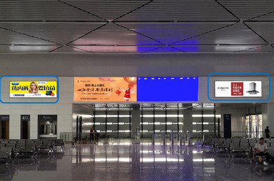 茂名站候車廳二樓候車廳墻面燈箱廣告案例圖 茂名站候車廳二樓候車廳墻面燈箱廣告案例圖