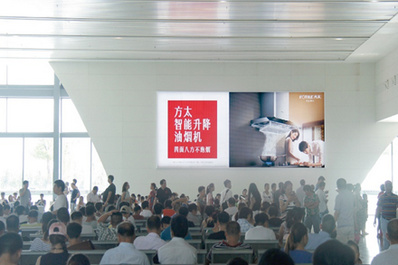余姚北高鐵站候車大廳燈箱廣告 余姚北高鐵站候車大廳燈箱廣告