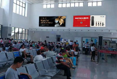 懷集站候車室墻面燈箱廣告 懷集站候車室墻面燈箱廣告