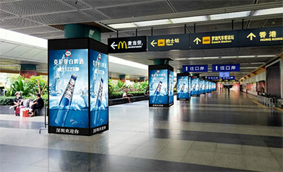 深圳站立柱燈箱套裝 深圳站立柱燈箱套裝