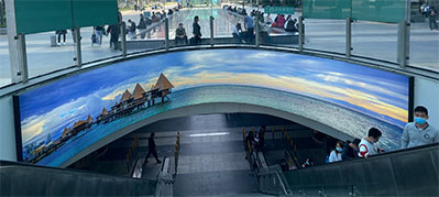 門楣弧形燈箱 門楣弧形燈箱