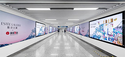 西安地鐵1、2、3號(hào)線品牌通道