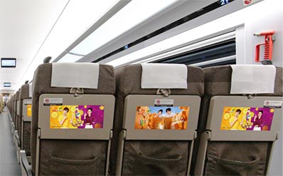 復(fù)興號(hào)列車桌貼廣告 復(fù)興號(hào)列車桌貼廣告