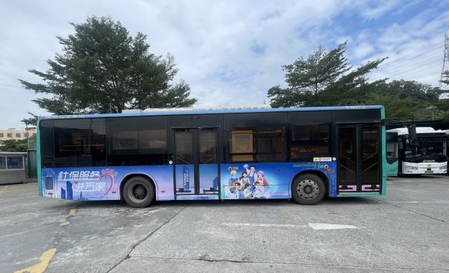 深圳公交外車身三側(cè)涂裝廣告投放，深圳公交廣告巴士線路價(jià)格
